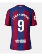 Barcelona Robert Lewandowski #9 Domácí Dres pro Dámské 2023-24 Krátký Rukáv